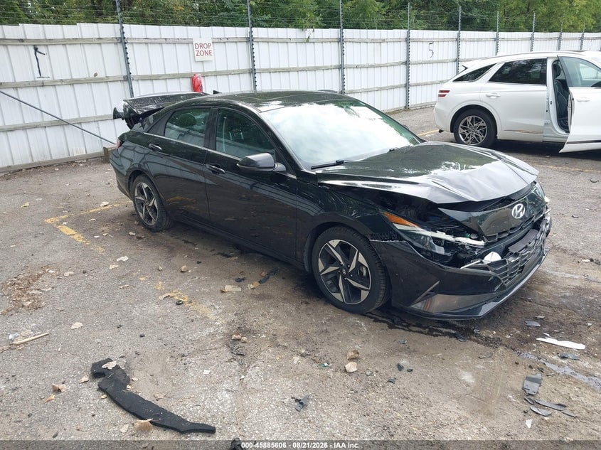 2021 HYUNDAI ELANTRA LIMITED | 5NPLP4AG9MH016878 | UPCARS