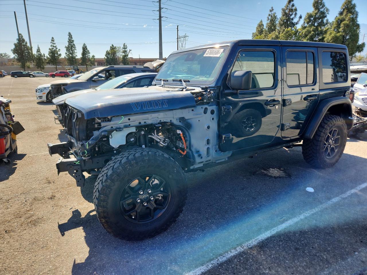 2025 JEEP WRANGLER SPORT 4XE | 1C4RJXN68SW534096 | UPCARS