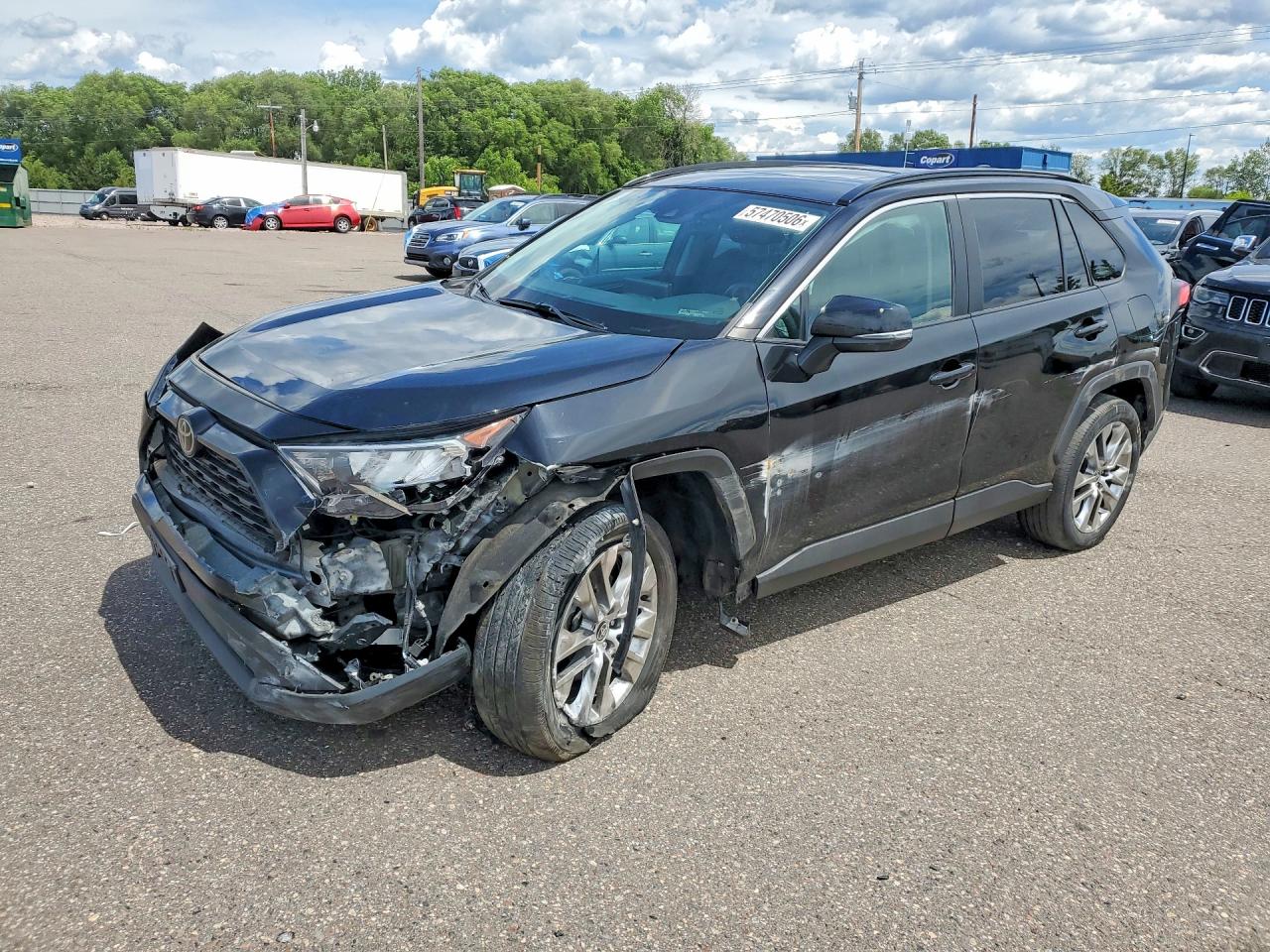 2021 TOYOTA RAV4 XLE PREMIUM | 2T3A1RFV5MC223193 | UPCARS
