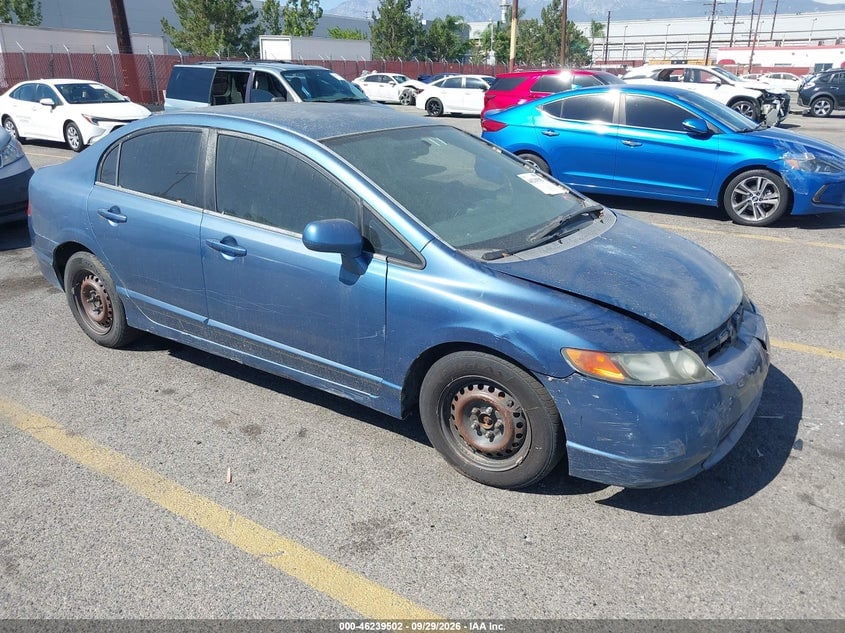 2007 HONDA CIVIC LX | 2HGFA16517H512230 | UPCARS