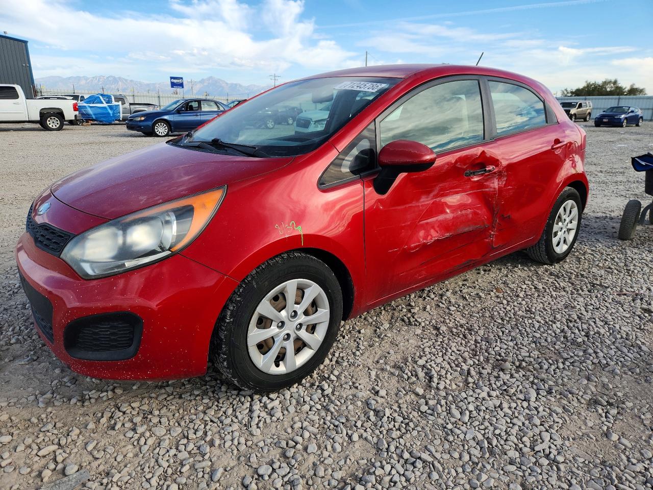 2013 KIA RIO LX | KNADM5A34D6205719 | UPCARS