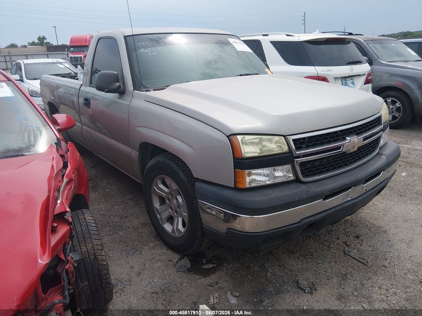 2007 CHEVROLET SILVERADO 1500 CLASSIC WORK TRUCK | 1GCEC14Z87Z154814 | UPCARS