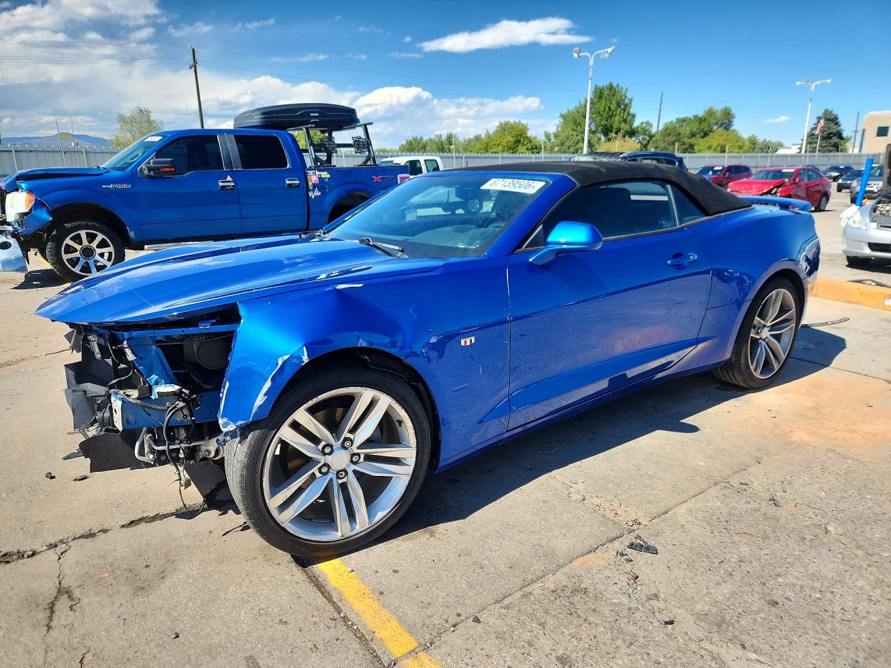 2017 CHEVROLET CAMARO LT | 1G1FB3DX7H0116152 | UPCARS