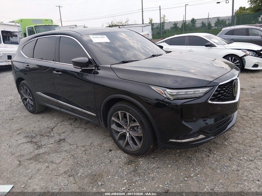 2022 ACURA MDX TECHNOLOGY PACKAGE | 5J8YE1H46NL036591 | UPCARS