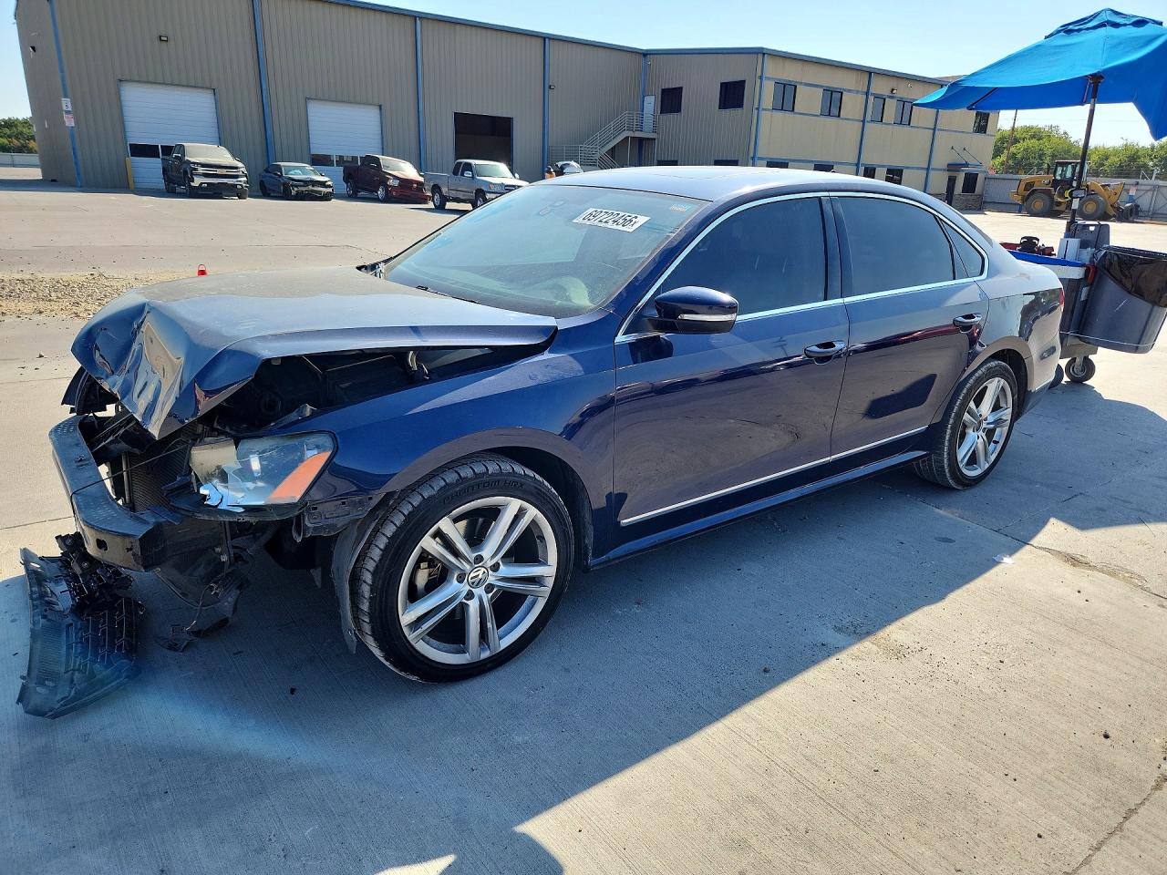 2014 VOLKSWAGEN PASSAT SE | 1VWBN7A31EC063977 | UPCARS