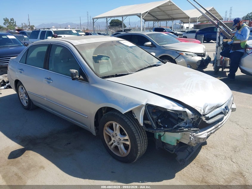 2007 HONDA ACCORD 2.4 EX | 1HGCM56707A197504 | UPCARS