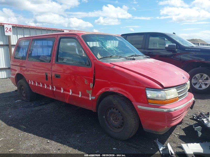 1992 PLYMOUTH VOYAGER | 2P4GH25K7NR701236 | UPCARS