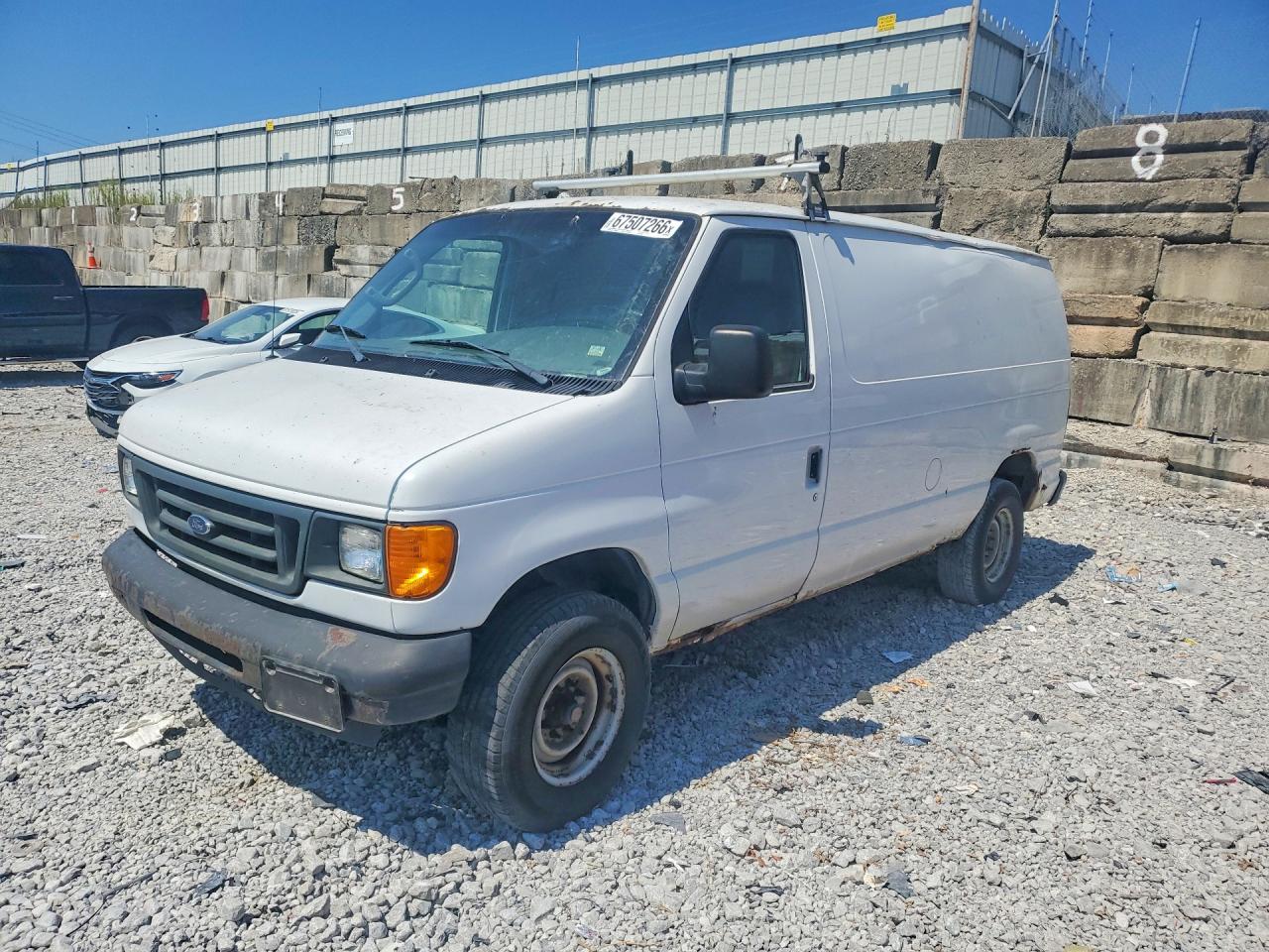 2007 FORD ECONOLIN E350 SUPER DUTY VAN | 1FTSE34L87DB45497 | UPCARS