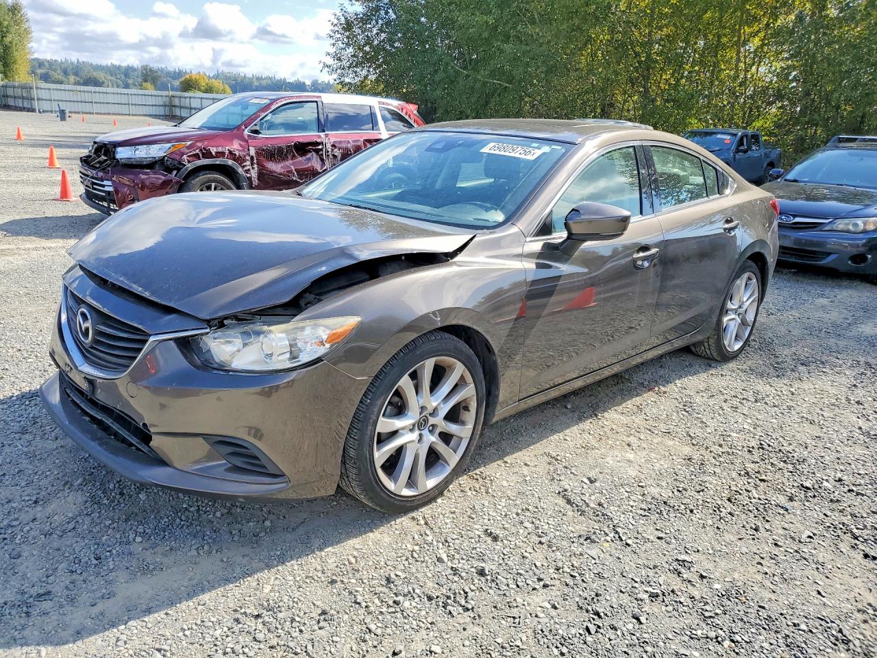 2017 MAZDA 6 TOURING | JM1GL1V51H1116944 | UPCARS