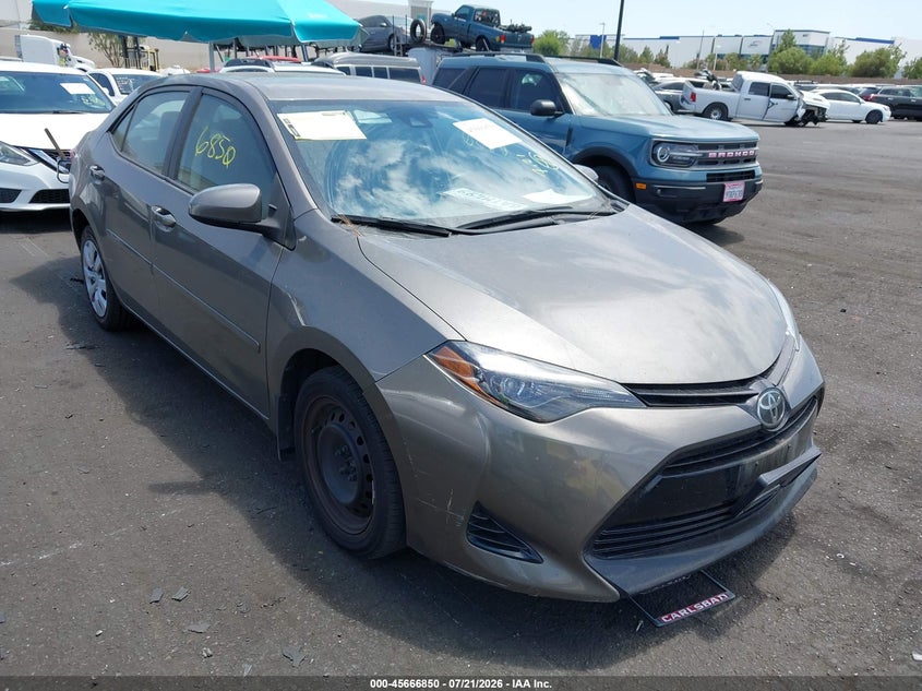 2018 TOYOTA COROLLA LE | 5YFBURHEXJP746741 | UPCARS