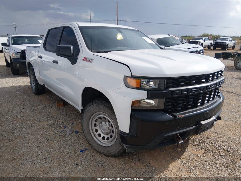 2022 CHEVROLET SILVERADO 1500 LTD 4WD  SHORT BED WT | 1GCUYAED1NZ233934 | UPCARS