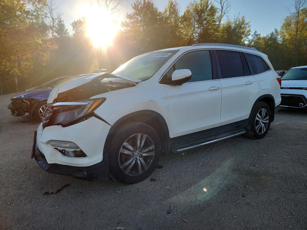2017 HONDA PILOT EXLN | 5FNYF6H7XHB506745 | UPCARS
