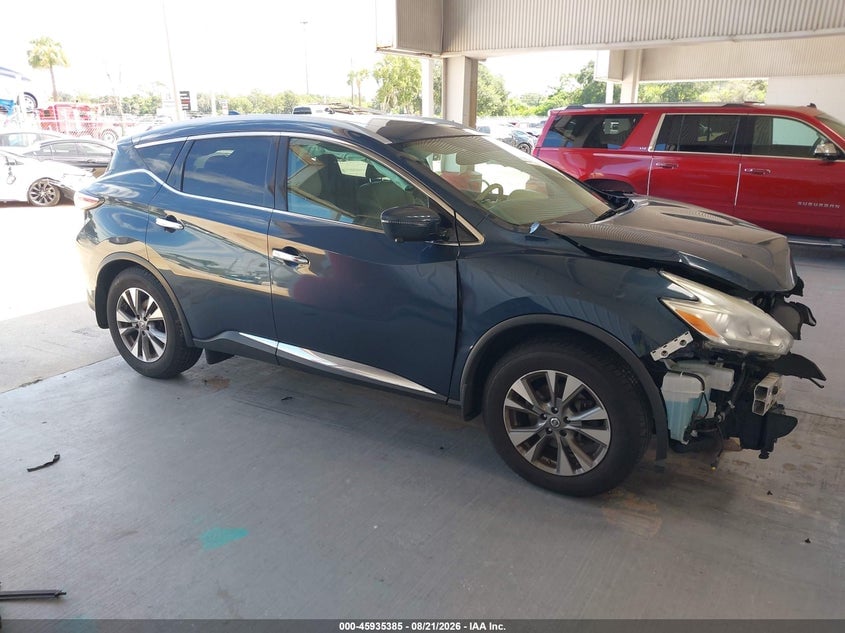 2017 NISSAN MURANO SL | 5N1AZ2MG2HN124102 | UPCARS