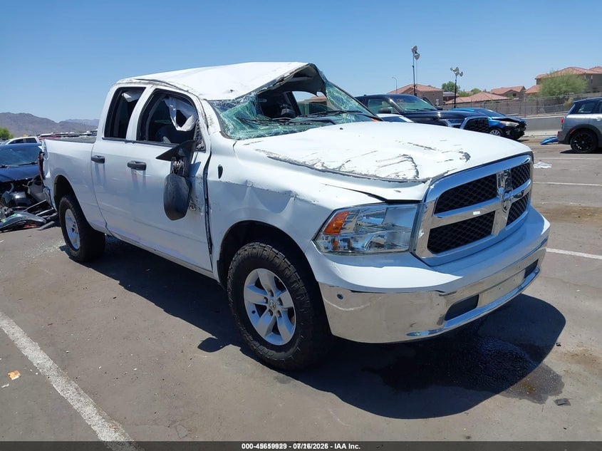 2019 RAM 1500 CLASSIC TRADESMAN  4X4 6'4 BOX | 1C6RR7FT9KS591287 | UPCARS