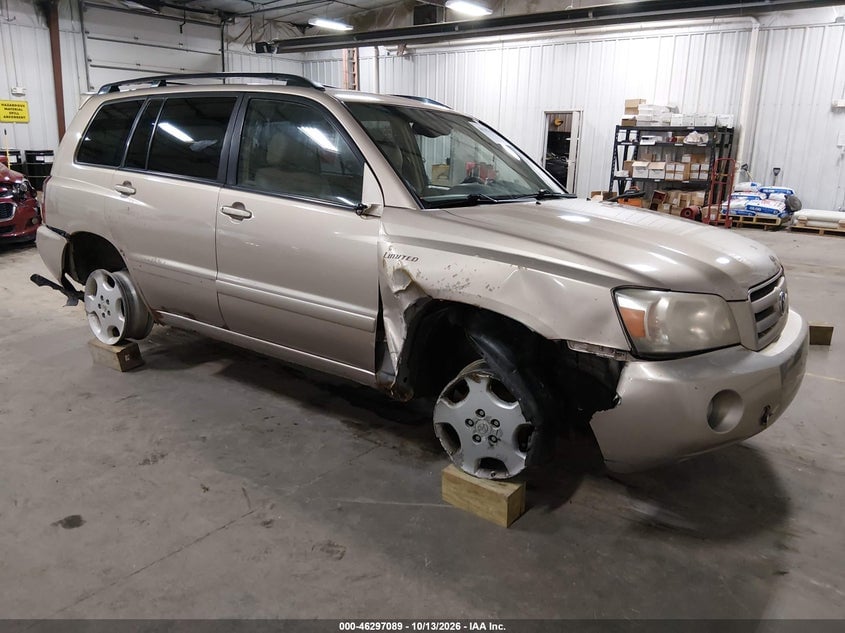 2004 TOYOTA HIGHLANDER LIMITED V6 | JTEEP21A740026410 | UPCARS