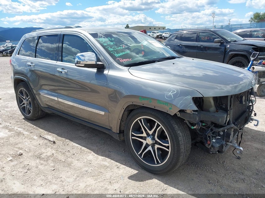 2013 JEEP GRAND CHEROKEE OVERLAND SUMMIT | 1C4RJFCT5DC572666 | UPCARS