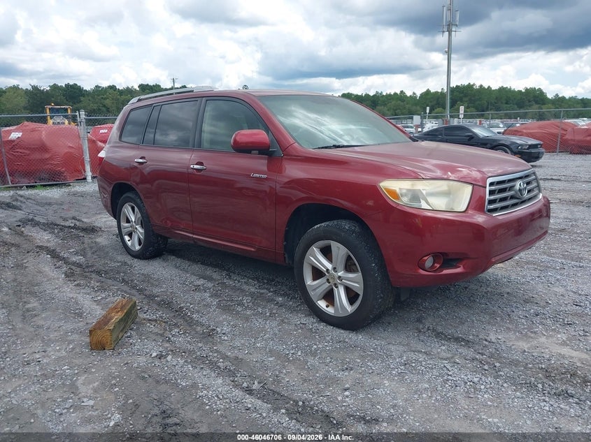 2008 TOYOTA HIGHLANDER LIMITED | JTEES42A082014067 | UPCARS