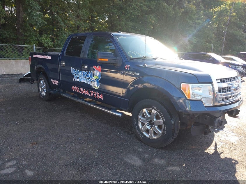 2013 FORD F-150 XLT | 1FTFW1EF7DFD38459 | UPCARS