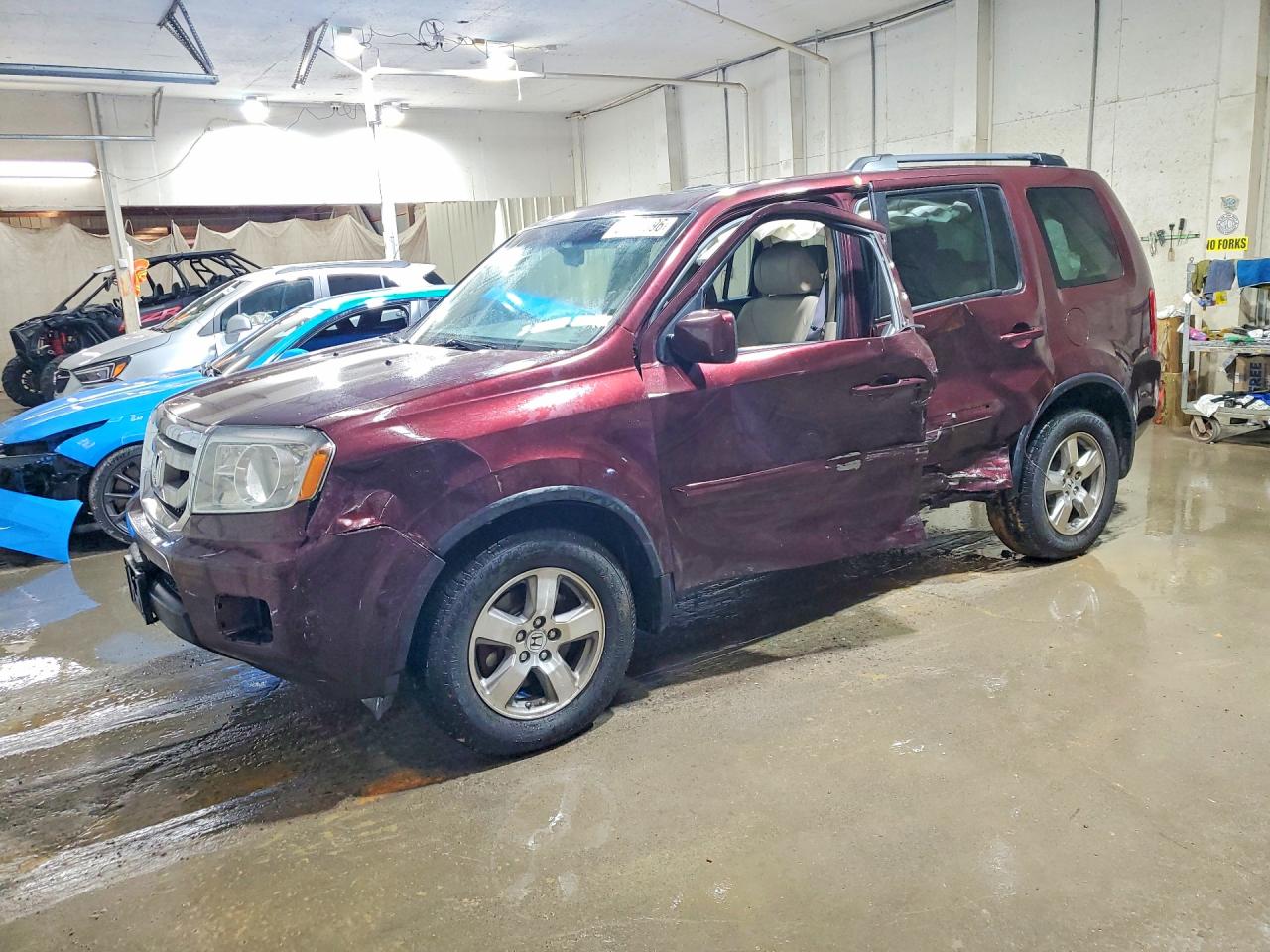 2010 HONDA PILOT EXL | 5FNYF4H59AB022879 | UPCARS