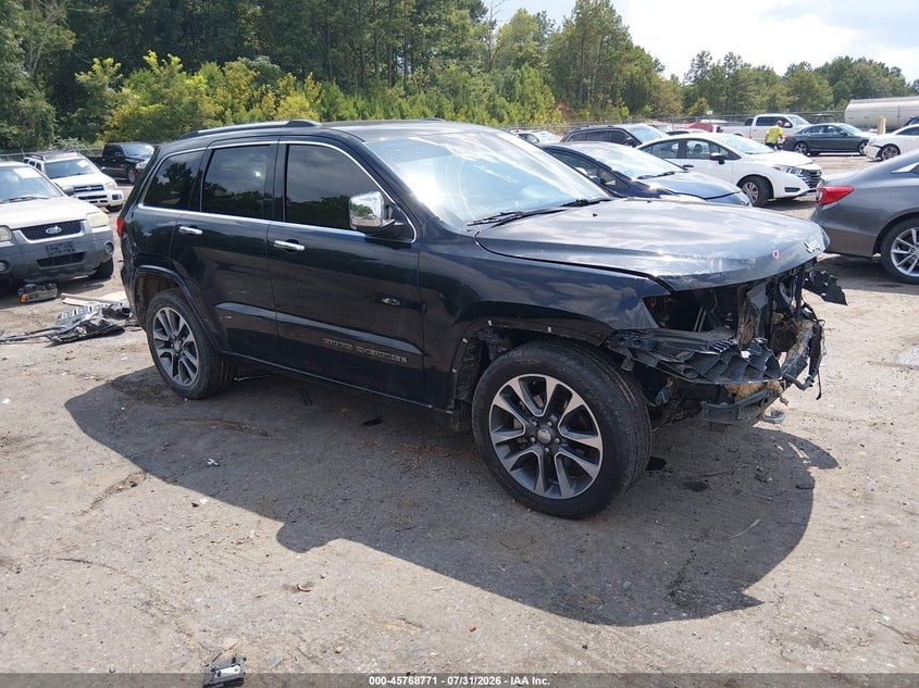 2017 JEEP GRAND CHEROKEE OVERLAND | 1C4RJECGXHC731376 | UPCARS