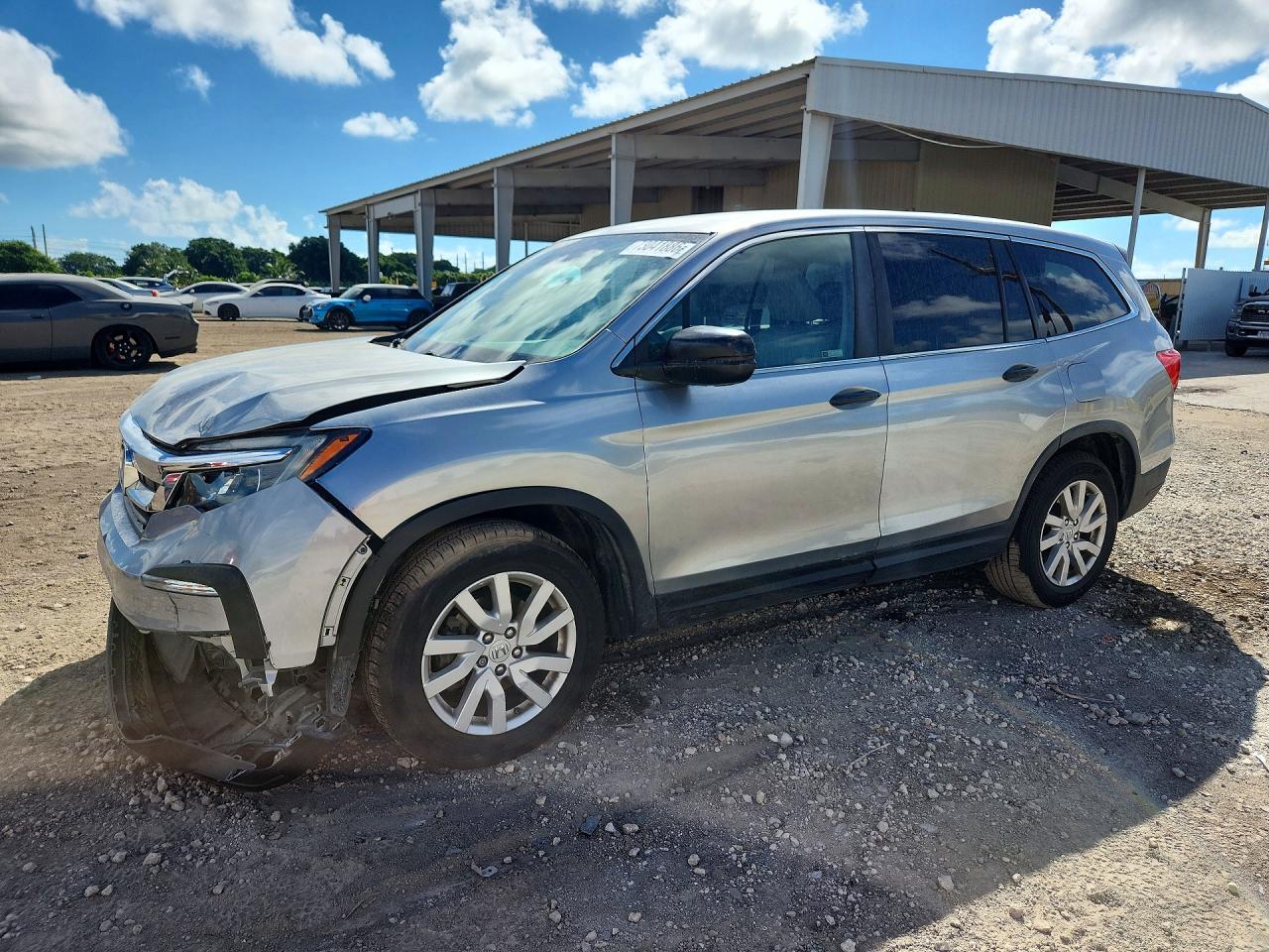 2019 HONDA PILOT LX | 5FNYF5H14KB045460 | UPCARS