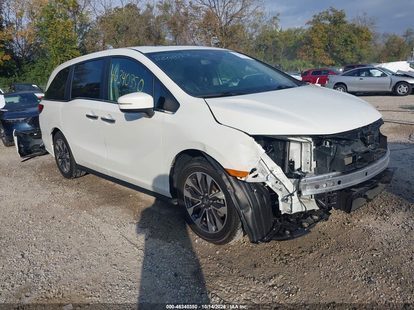 2022 HONDA ODYSSEY EX-L | 5FNRL6H75NB047777 | UPCARS