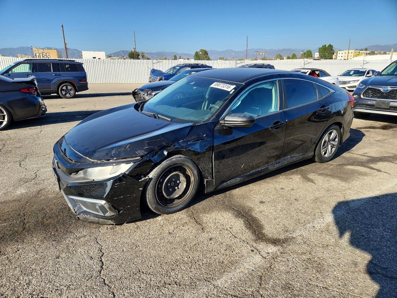 2020 HONDA CIVIC LX | 2HGFC2F64LH511401 | UPCARS