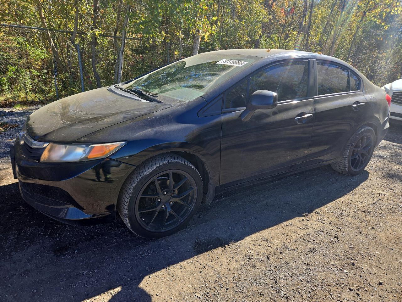 2012 HONDA CIVIC LX | 2HGFB2F47CH053127 | UPCARS