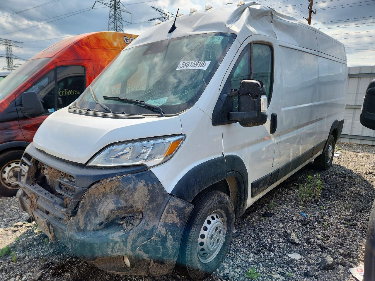 2024 RAM PROMASTER 2500 HIGH | 3C6LRVDG5RE149507 | UPCARS
