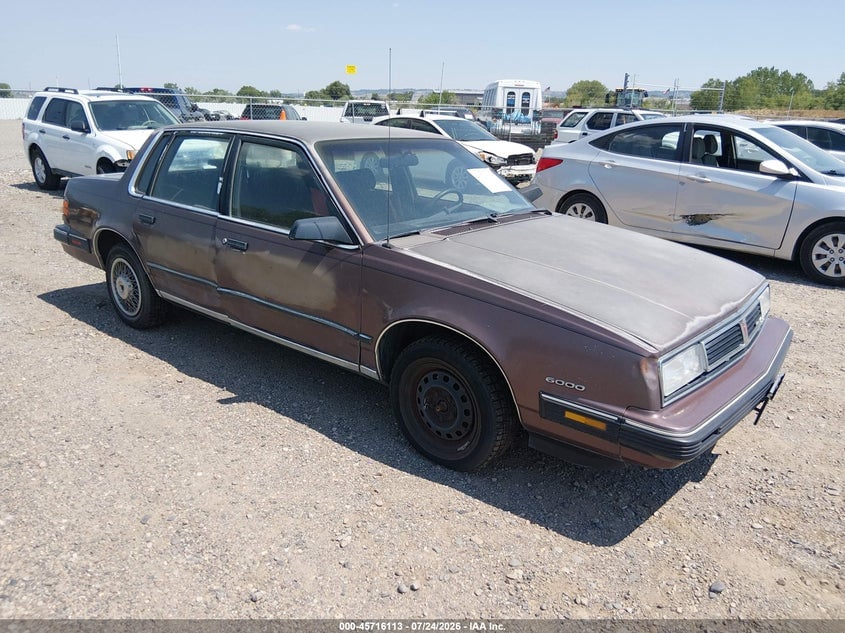 1988 PONTIAC 6000 | 1G2AF51WXJT259053 | UPCARS