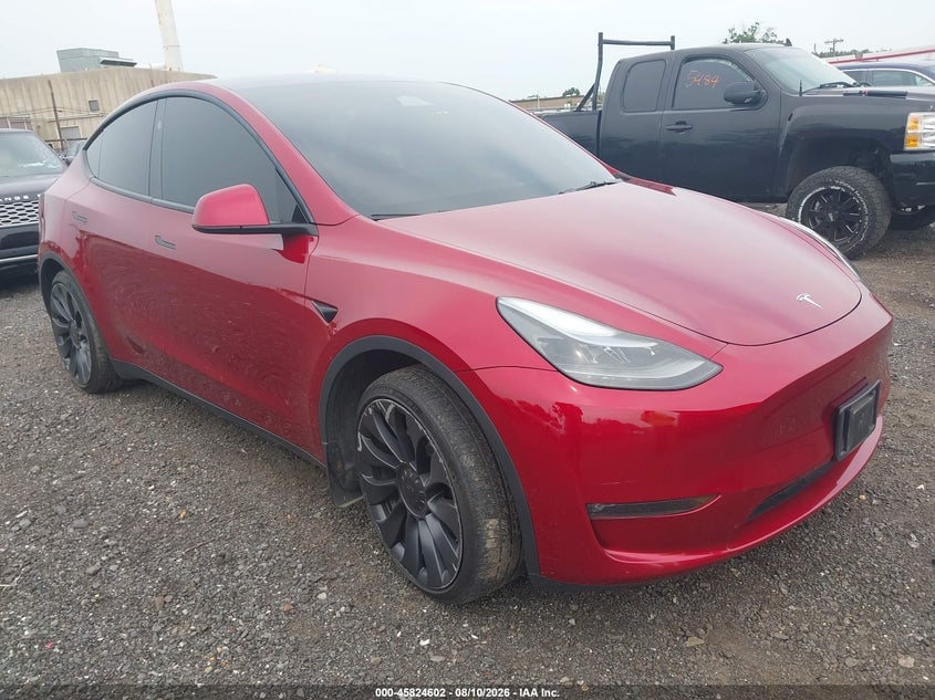 2024 TESLA MODEL Y LONG RANGE DUAL MOTOR ALL-WHEEL DRIVE | 7SAYGAEEXRF090610 | UPCARS