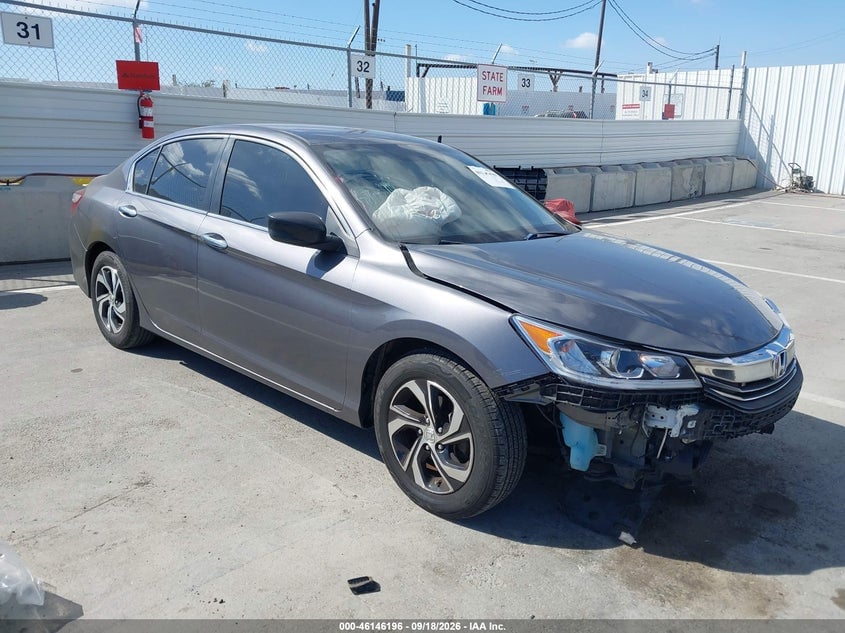 2016 HONDA ACCORD LX | 1HGCR2F30GA164998 | UPCARS