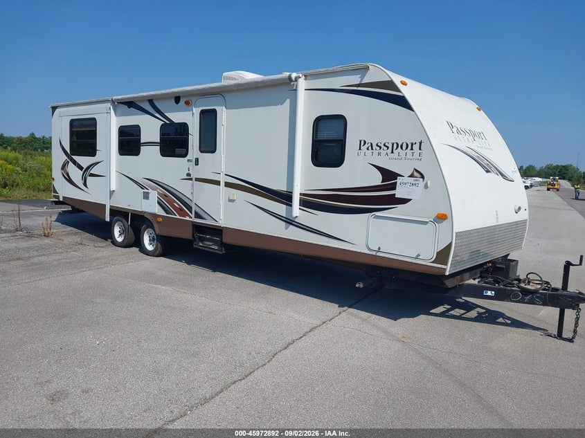 2014 KEYSTONE 3180RE PASSPORT | 4YDT31823ET412075 | UPCARS