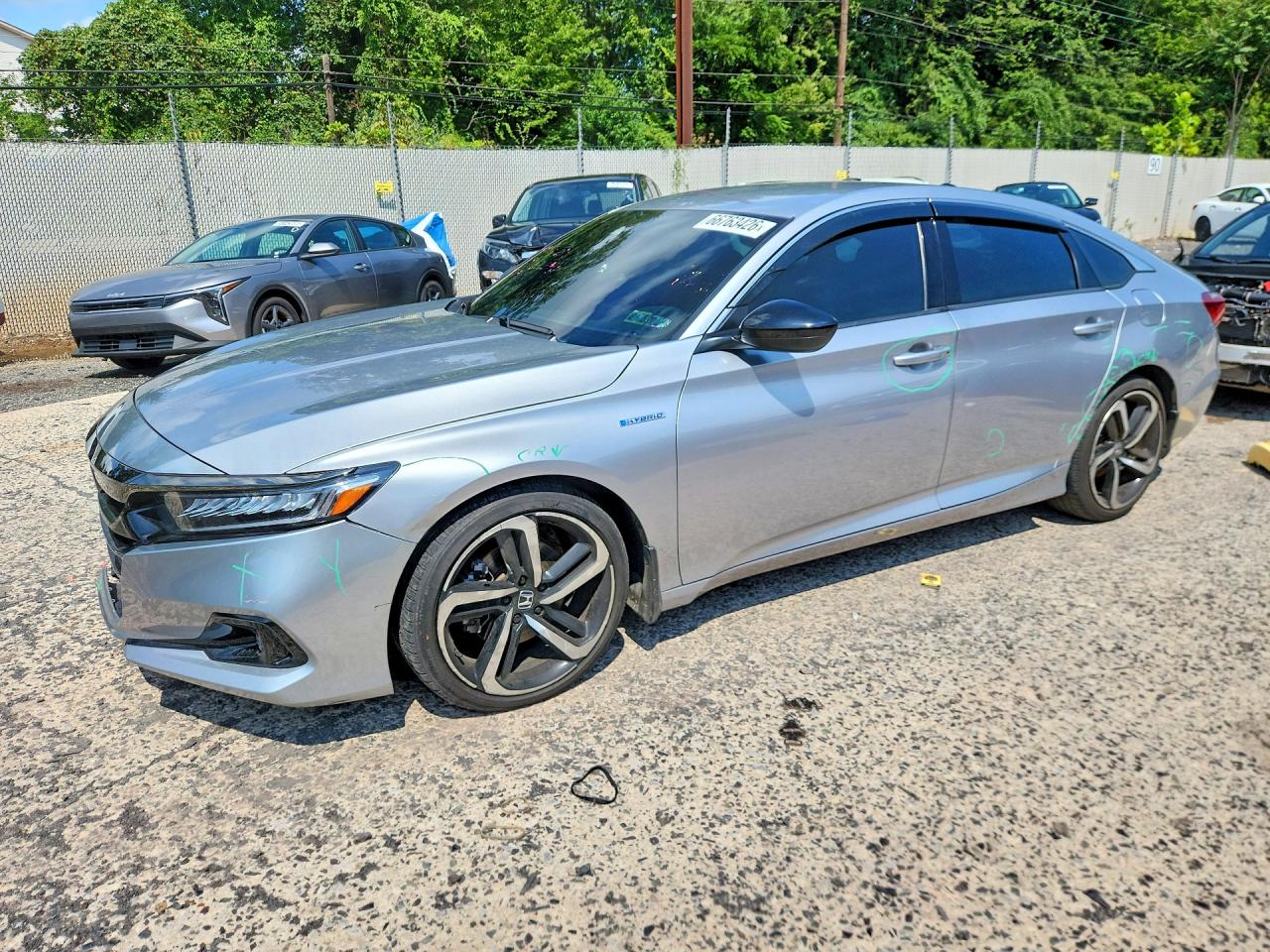 2022 HONDA ACCORD HYBRID SPORT | 1HGCV3F22NA045422 | UPCARS