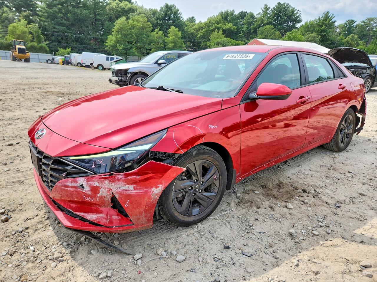 2022 HYUNDAI ELANTRA SEL | 5NPLS4AGXNH086857 | UPCARS
