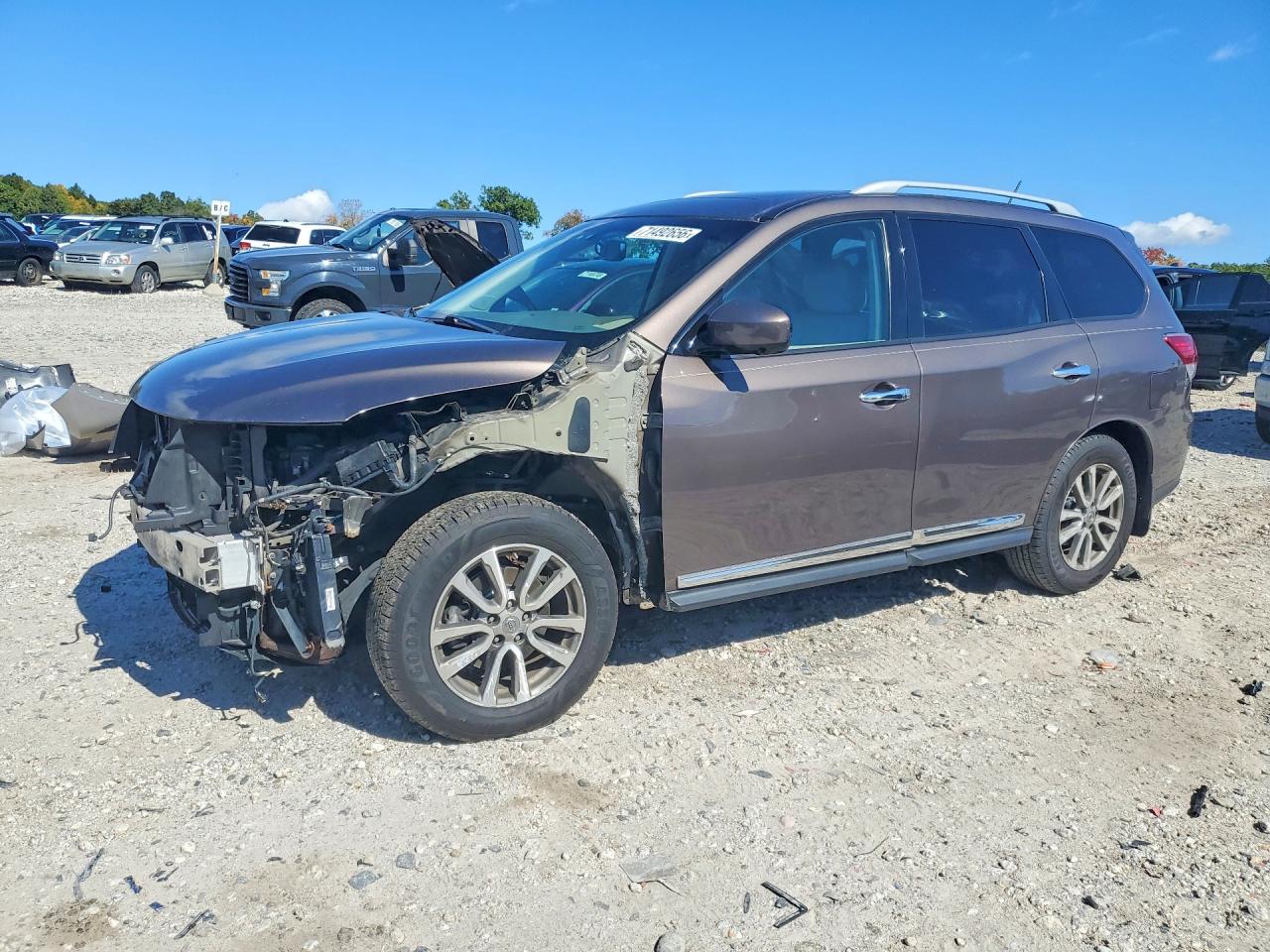 2015 NISSAN PATHFINDER SL | 5N1AR2MM9FC624661 | UPCARS