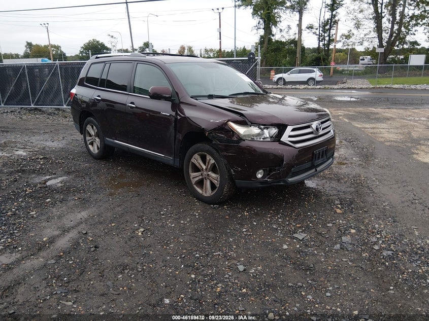 2012 TOYOTA HIGHLANDER LIMITED V6 | 5TDDK3EH3CS096168 | UPCARS