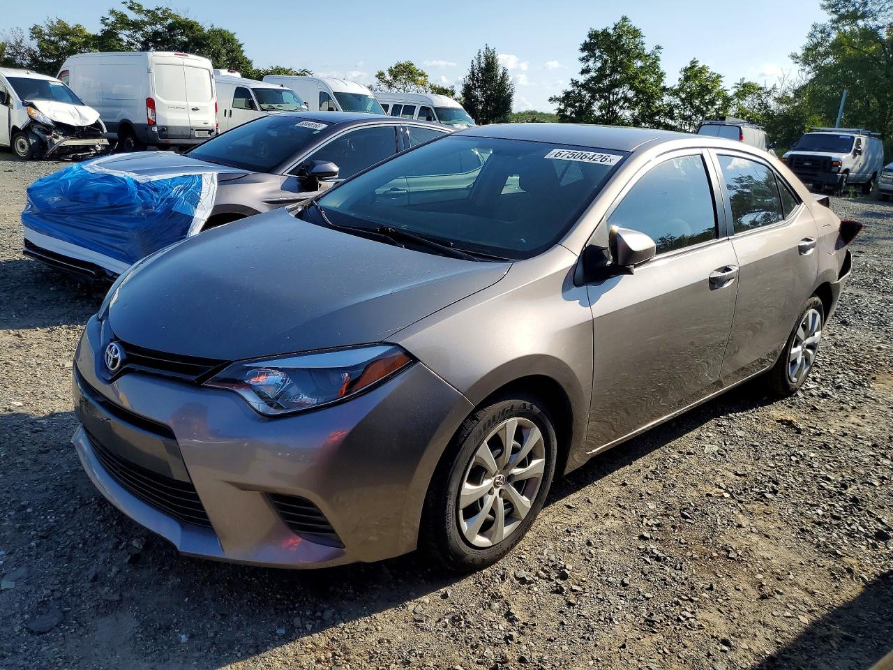 2015 TOYOTA COROLLA LE | 2T1BURHE4FC320910 | UPCARS