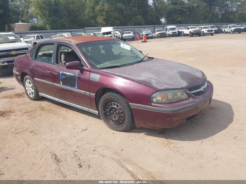 2003 CHEVROLET IMPALA POLICE | 2G1WF55K339264848 | UPCARS