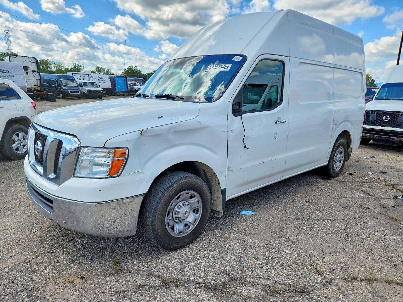 2012 NISSAN NV 2500 | 1N6BF0LY7CN102067 | UPCARS