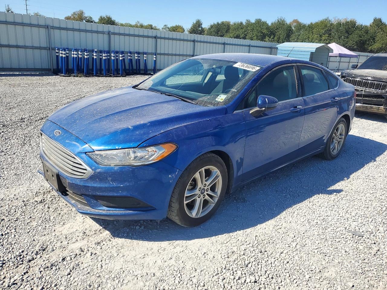 2018 FORD FUSION SE | 3FA6P0HD2JR161258 | UPCARS