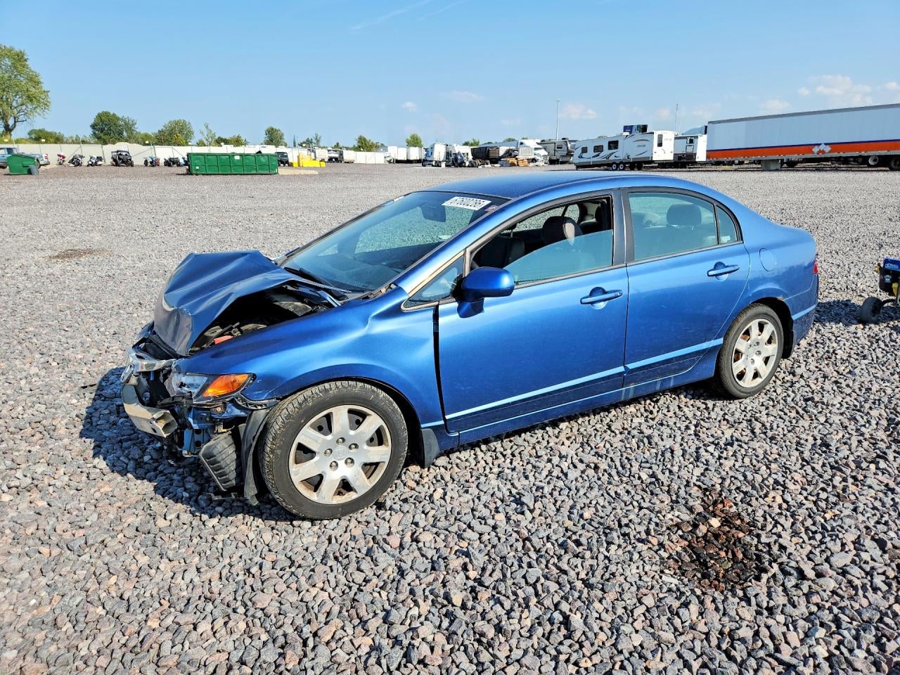 2007 HONDA CIVIC LX | 1HGFA16537L096961 | UPCARS