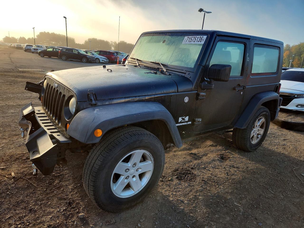 2008 JEEP WRANGLER X | 1J8FA24128L589612 | UPCARS
