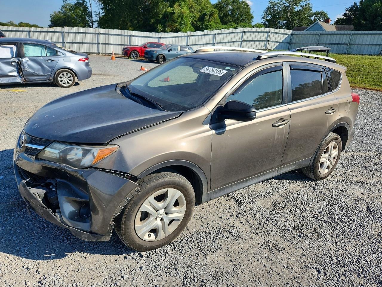 2015 TOYOTA RAV4 LE | JTMZFREV2FD057638 | UPCARS