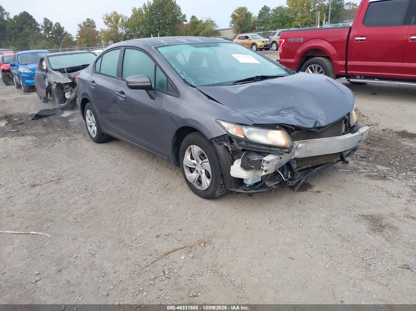 2015 HONDA CIVIC LX | 19XFB2F55FE081032 | UPCARS