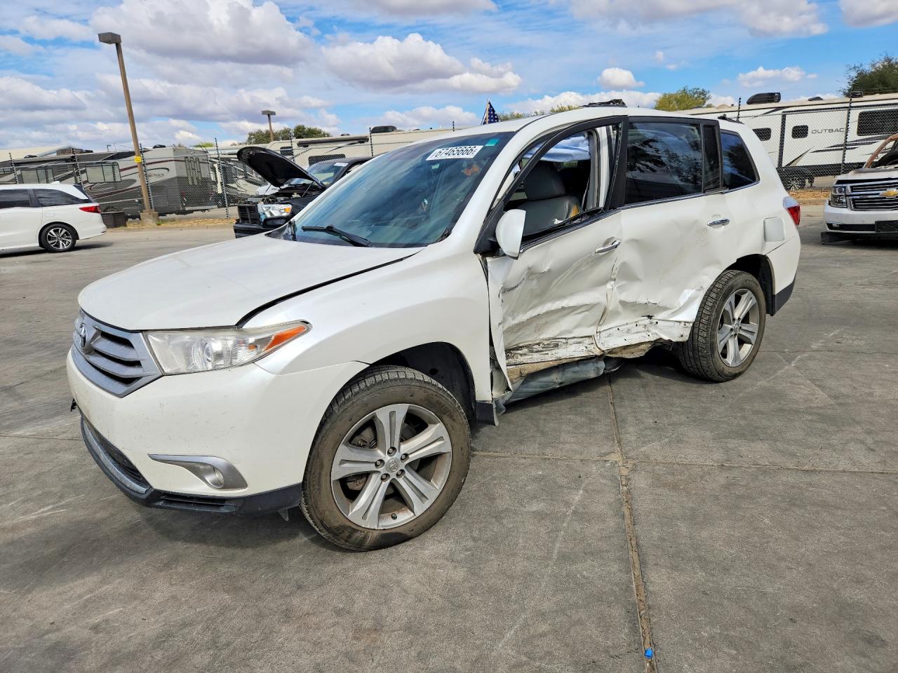 2012 TOYOTA HIGHLANDER LIMITED | 5TDDK3EH7CS132024 | UPCARS