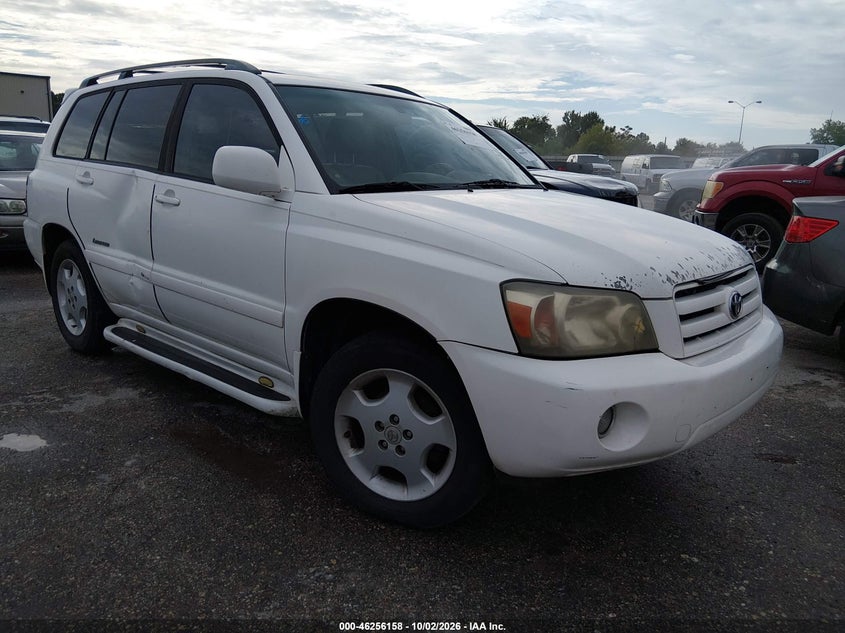 2006 TOYOTA HIGHLANDER LIMITED V6 | JTEDP21A060125696 | UPCARS