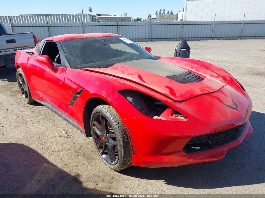 2018 CHEVROLET CORVETTE STINGRAY | 1G1YB2D70J5101570 | UPCARS