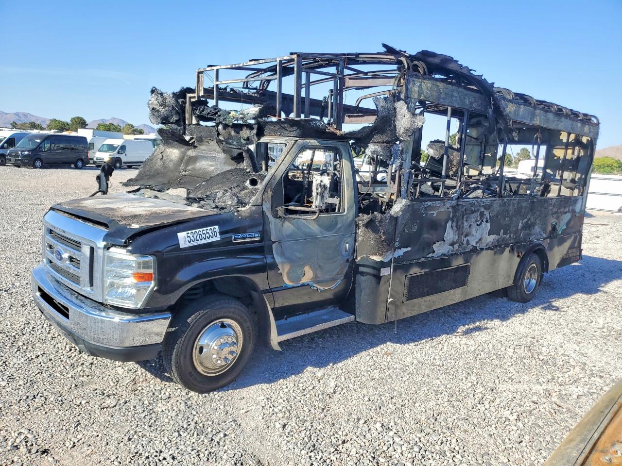 2010 FORD ECONOLIN E450 SUPER DUTY CUTAWAY VAN | 1FDFE4FS1ADA90244 | UPCARS