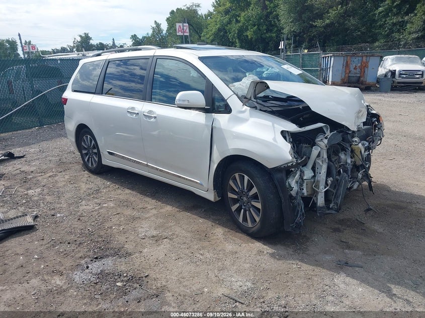 2018 TOYOTA SIENNA LIMITED PREMIUM 7 PASSENGER | 5TDYZ3DC2JS953239 | UPCARS